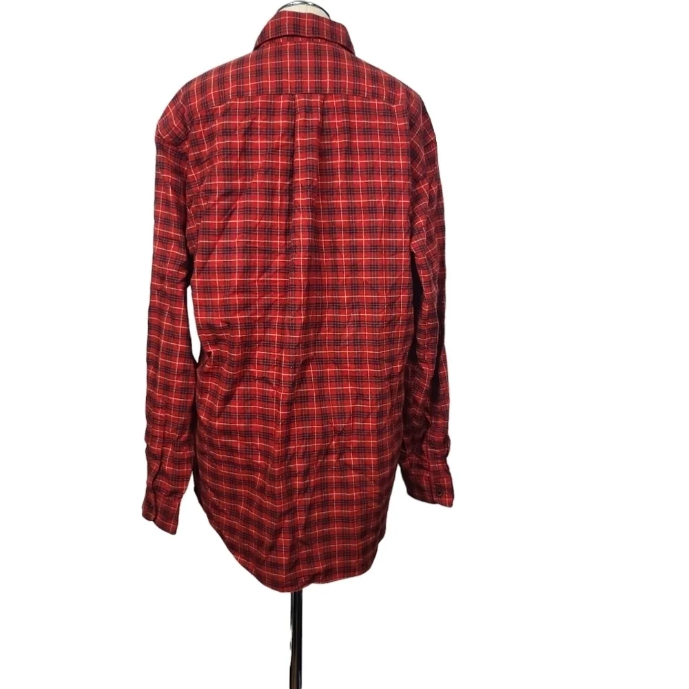 J. Crew Plaid Button Down Long Sleeve Shirt Men's M